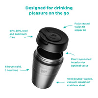 KeepCup Reusable Stainless Steel Thermal Coffee Cup