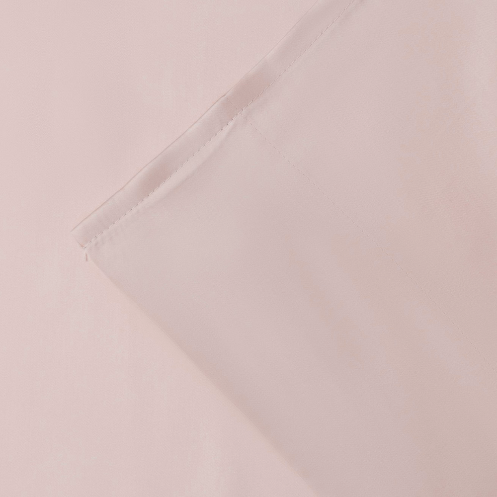 Flat Sheet in Rose (Eucalyptus Silk)