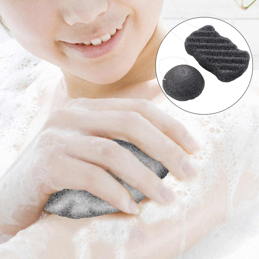 Konjac Facial Sponge (charcoal)