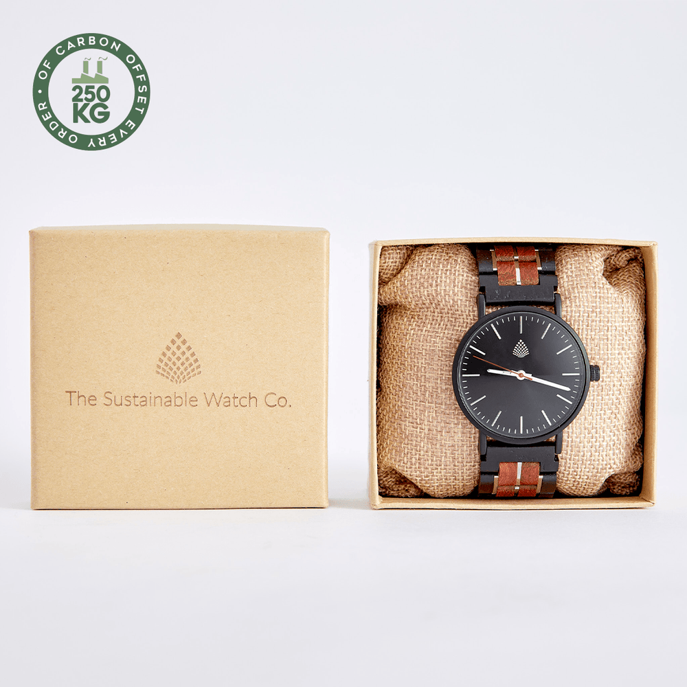 The Rowan - Handmade Natural Wood Wristwatch