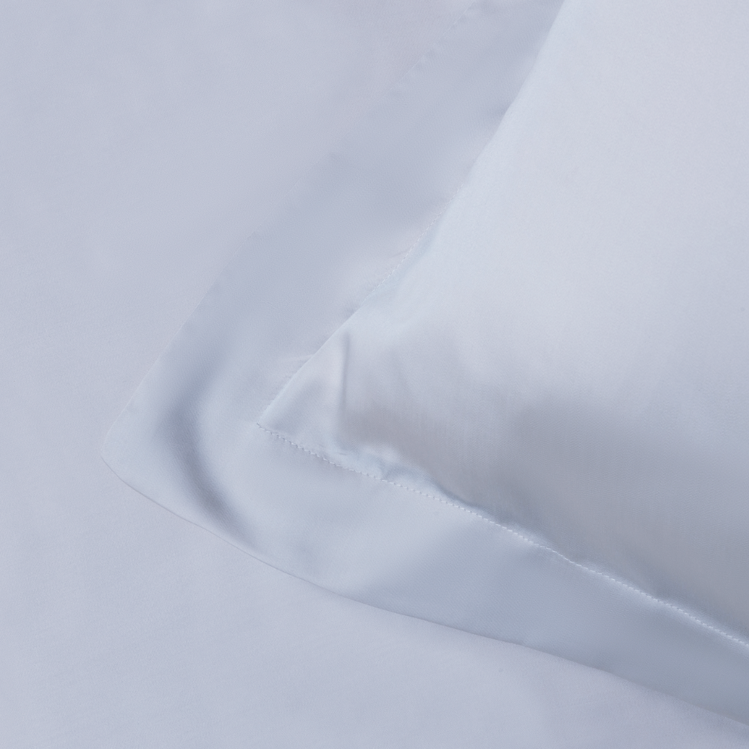 Eucalyptus Silk Pillowcase Pair in Sky Blue (Best Seller)