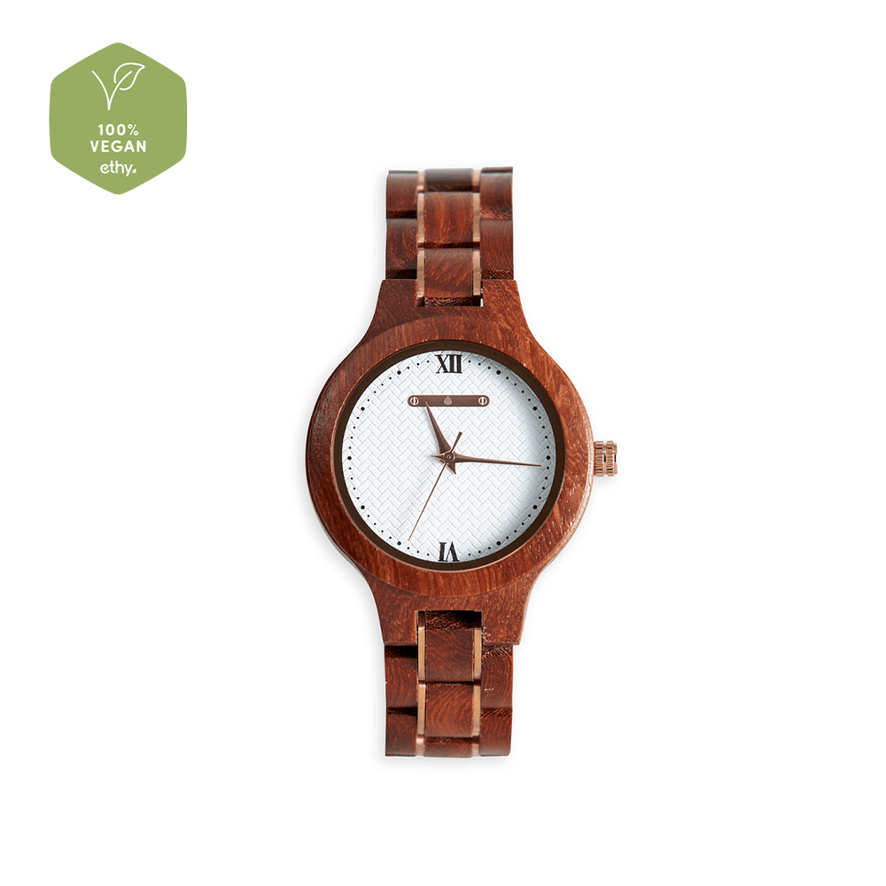 The Magnolia - Handmade Natural Wood Wristwatch