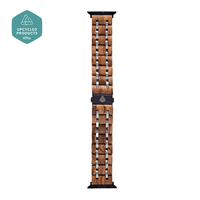 The Olive - Handmade Natural Wood Apple Watch Strap