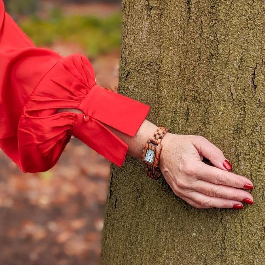 The Maple - Handmade Natural Wood Wristwatch