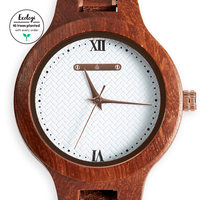 The Magnolia - Handmade Natural Wood Wristwatch