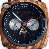 The Oak - Handmade Natural Wood Wristwatch