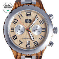 The Sandalwood - Handmade Natural Wood Wristwatch