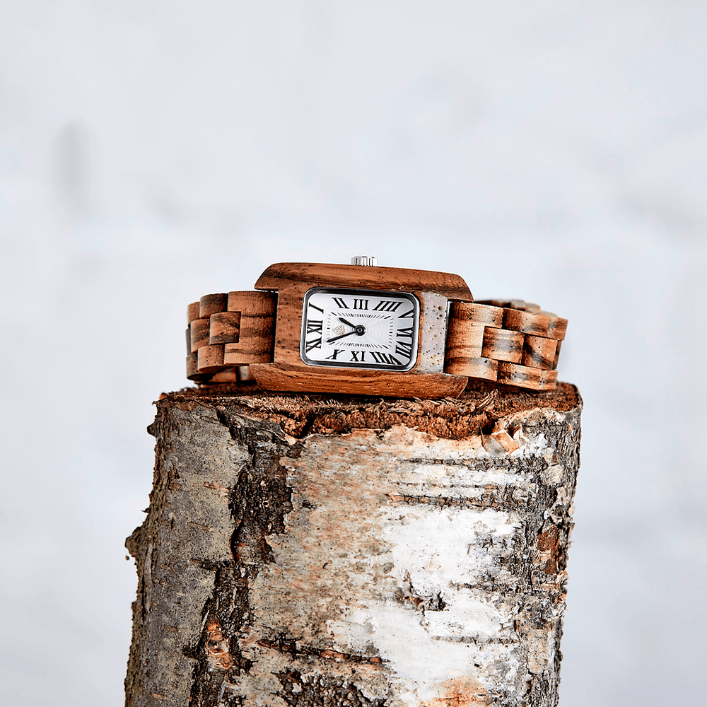 The Maple - Handmade Natural Wood Wristwatch