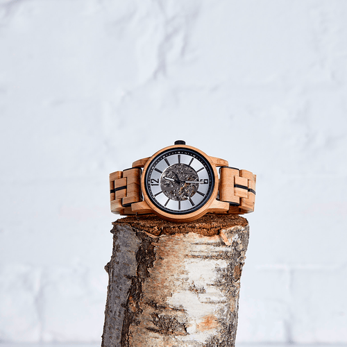 The Sycamore - Handmade Natural Wood Wristwatch