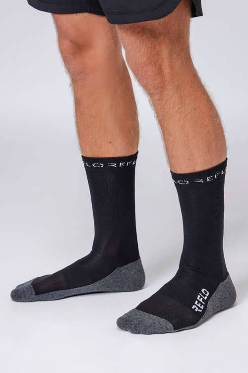 Crew Sock 2 PK Black