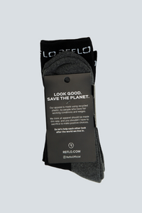 Crew Sock 2 PK Black