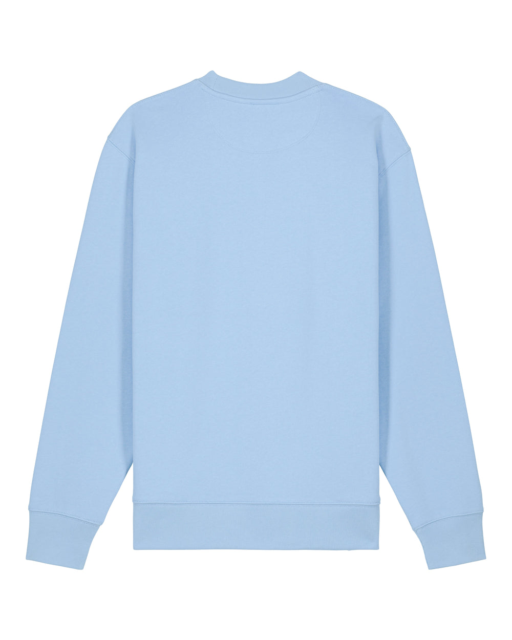 Mens Organic Midweight Sweatshirt in Sky Blue