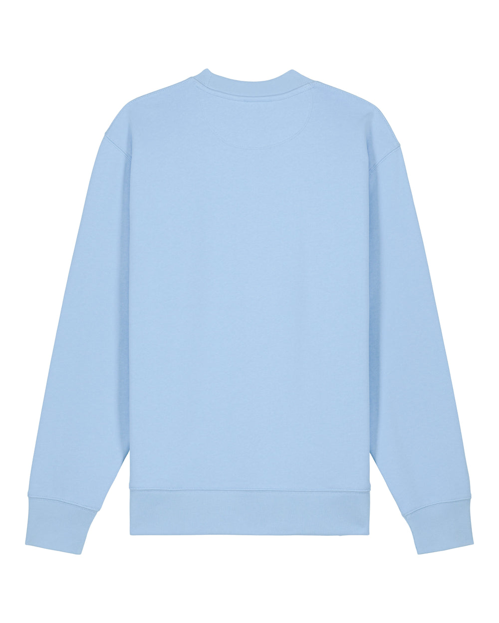 Womens Organic Midweight Sweatshirt in Sky Blue