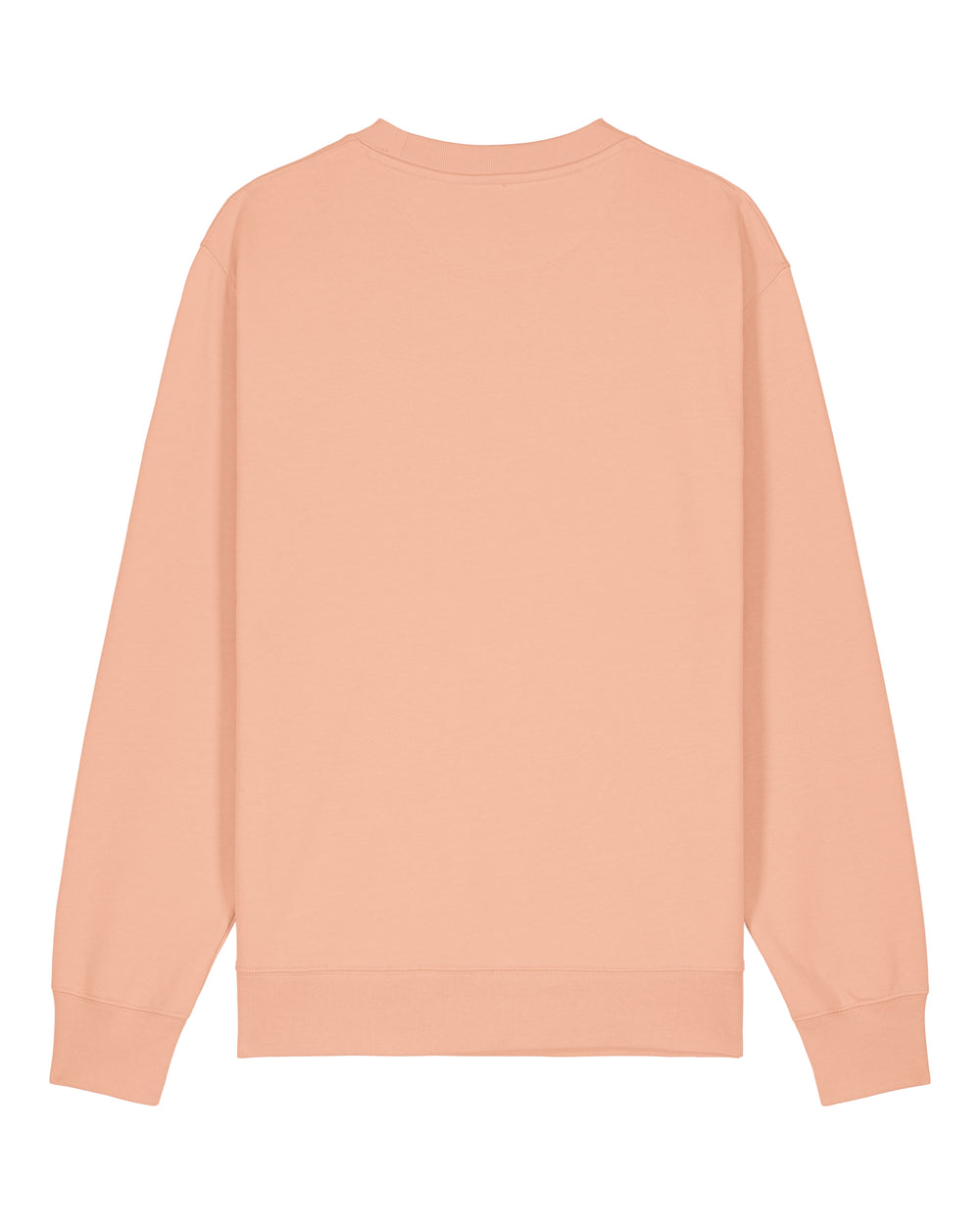 Womens Organic Midweight Sweatshirt in Peach Orange