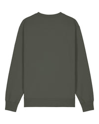 Mens Organic Midweight Sweatshirt in Pine Green Khaki