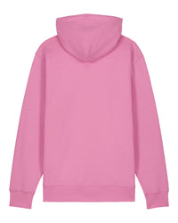 Womens Organic Midweight Hoodie in Azalea Pink