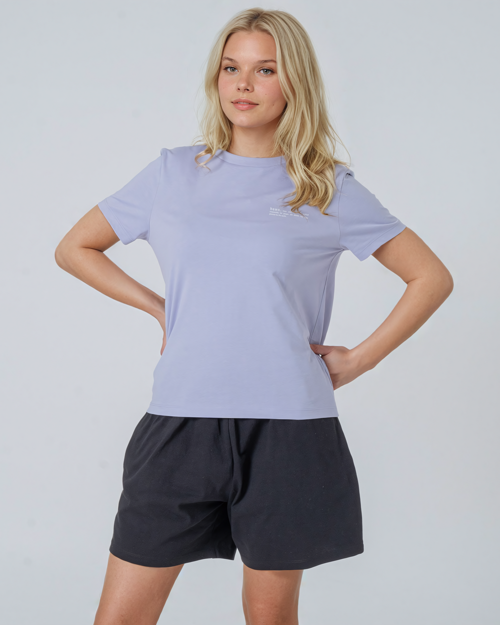 Womens Classic-fit Organic T-shirt in Azalea Pink