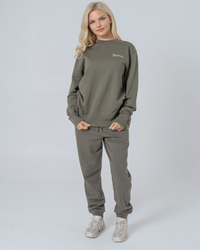 Womens Organic Midweight Sweatshirt in Natural Cotton