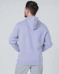 Mens Organic Midweight Hoodie in Rock Grey Marl