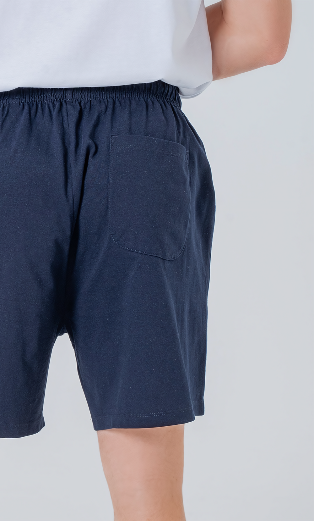 Organic Lightweight Sweatshorts in Midnight Navy