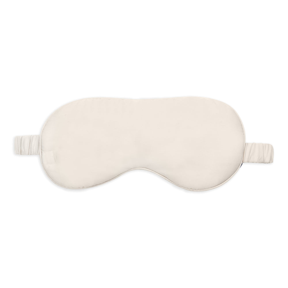 Silk Eye Mask Sleep in Wheat (Eucalyptus Silk)