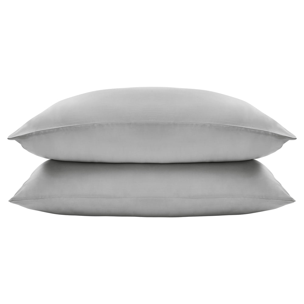 Eucalyptus Silk Pillowcase Pair in Grey (Best Seller)