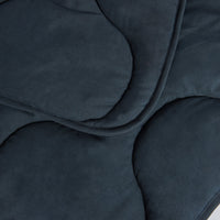 Quilted Snuggle Blanket in Navy