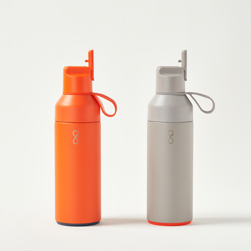 GO Bottle Duo (Sun Orange + Rock Grey)