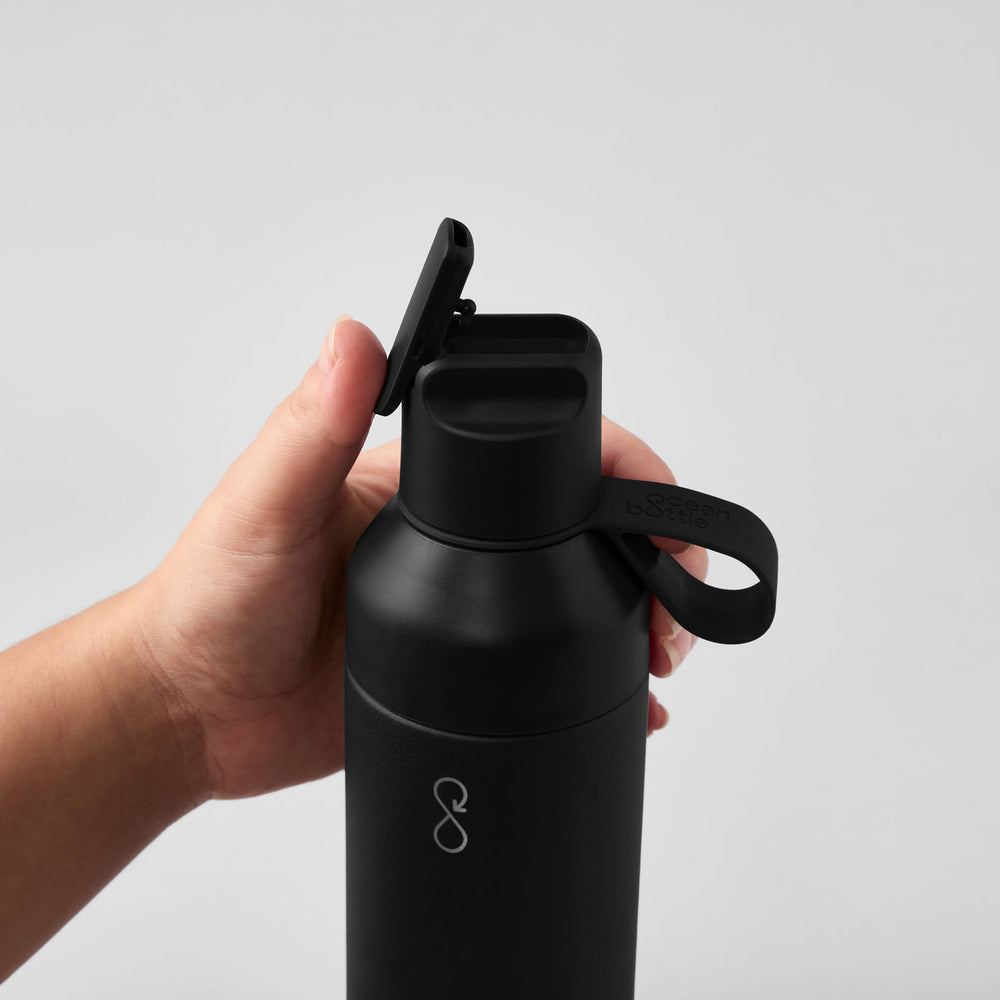 Ocean Bottle GO - Obsidian Black (500ml)