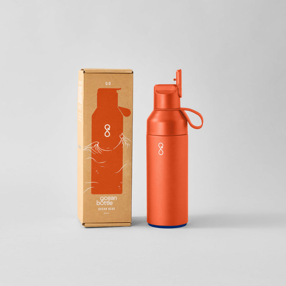 Ocean Bottle GO - Sun Orange (500ml)