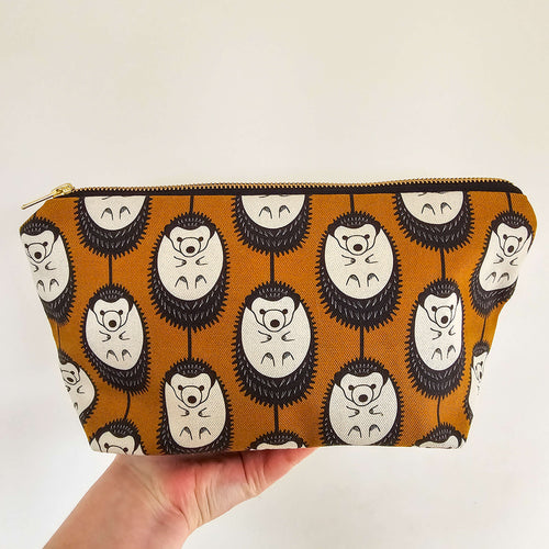 Hedgehog Zip Bag