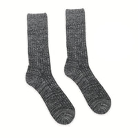 The Huison 100% Recycled Graphite Fleck Socks