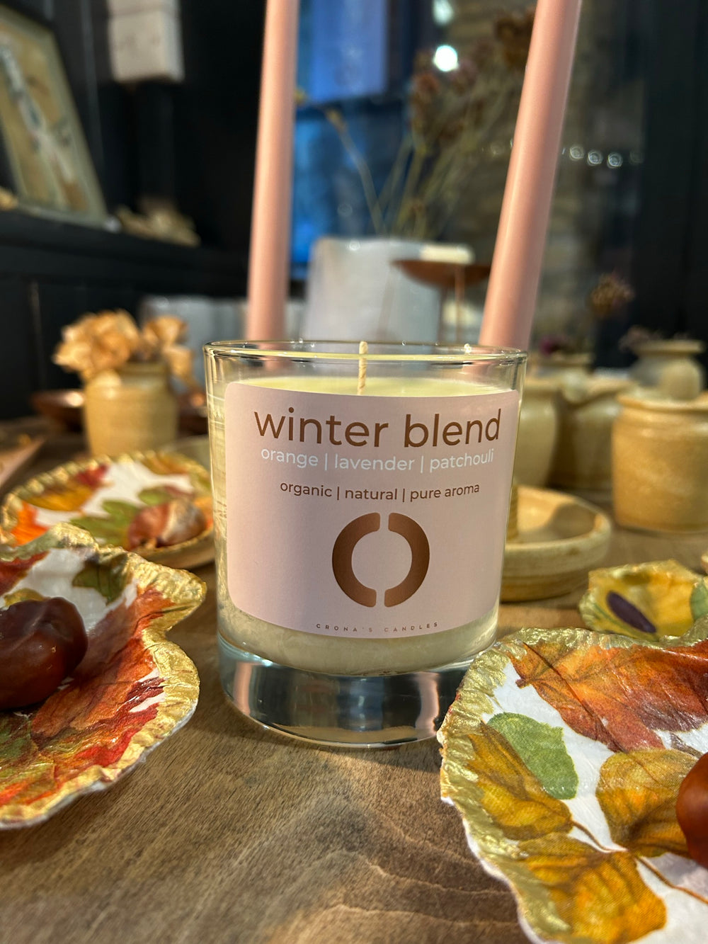 Winter Blend Aromatherapeutic Candle