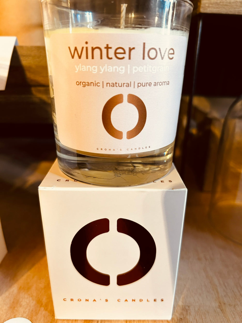 Winter Love Aromatherapeutic Candle