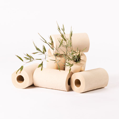 Unbleached Bamboo Kitchen Roll