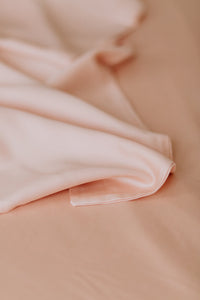 Blush Fitted Sheet with TENCEL™ Lyocell