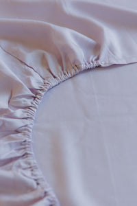 Lilac Fitted Sheet with TENCEL™ Lyocell