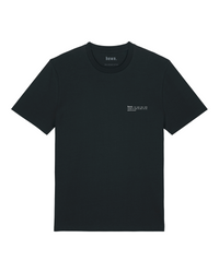 Mens Classic-fit Organic T-shirt in Jet Black