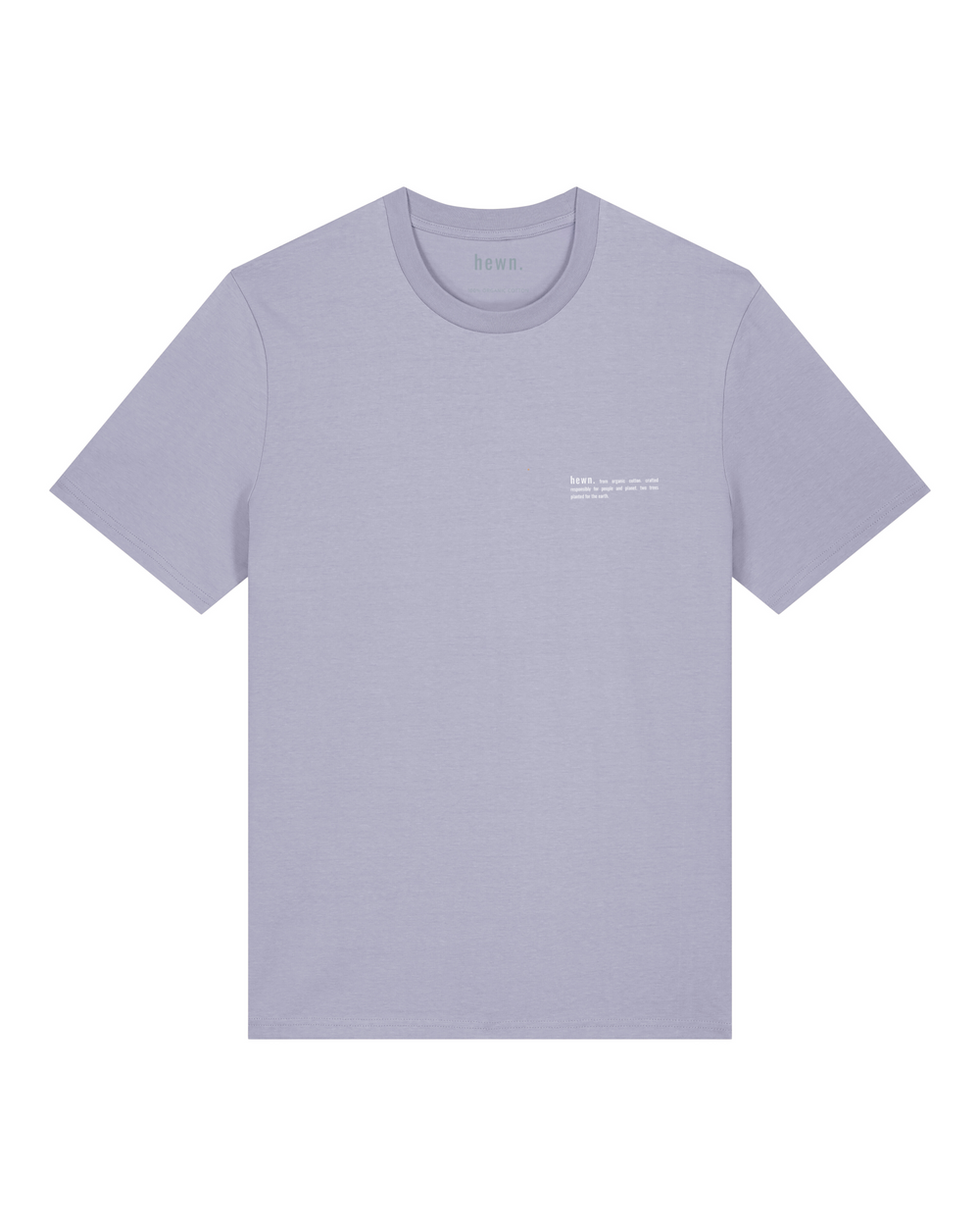 Mens Classic-fit Organic T-shirt in Lavender