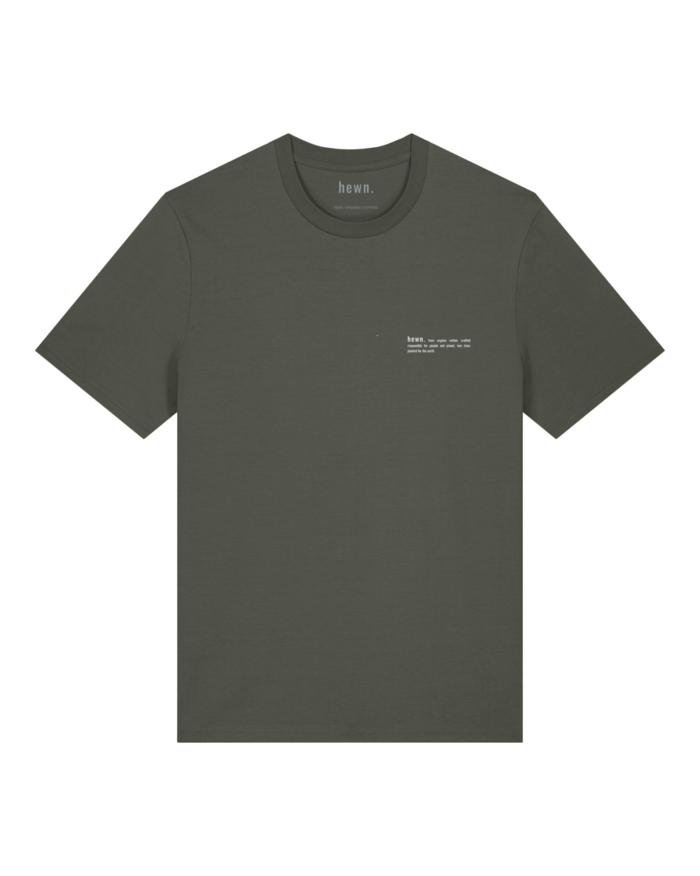 Mens Classic-fit Organic T-shirt in Pine Green