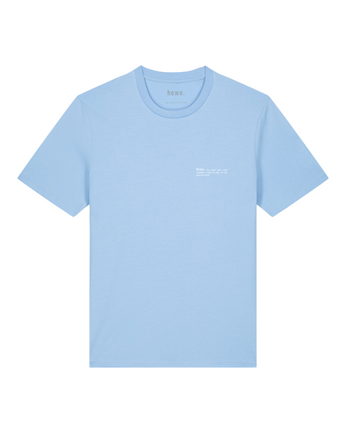 Mens Classic-fit Organic T-shirt in Sky Blue