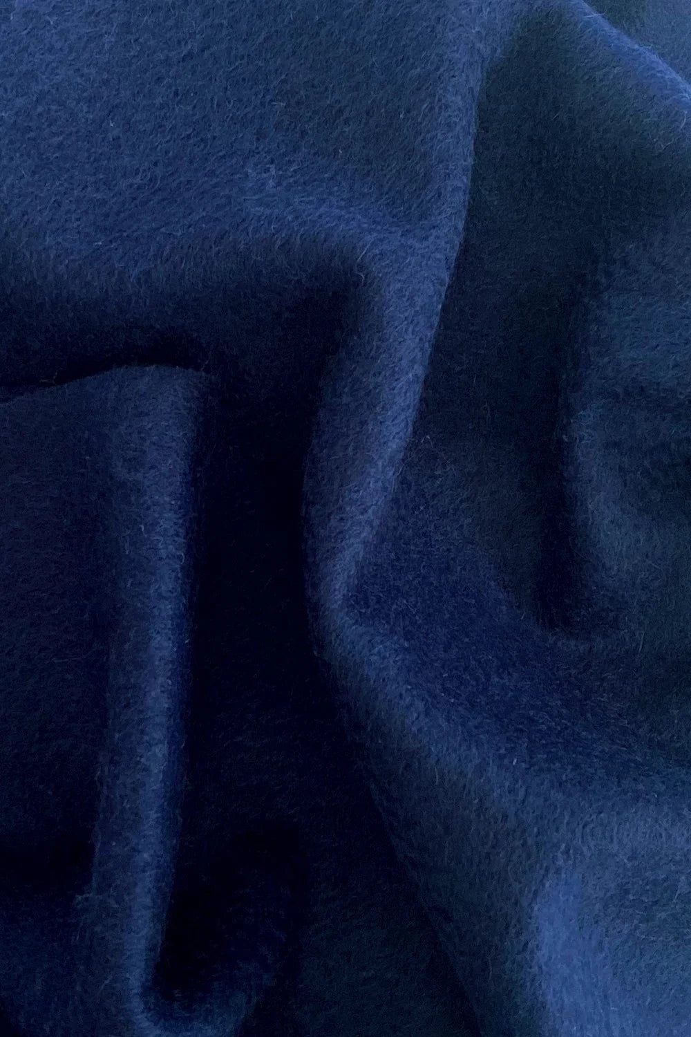 100% Organic Cashmere Scarf - Midnight Blue