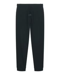 Mens Organic Midweight Joggers in Jet Black