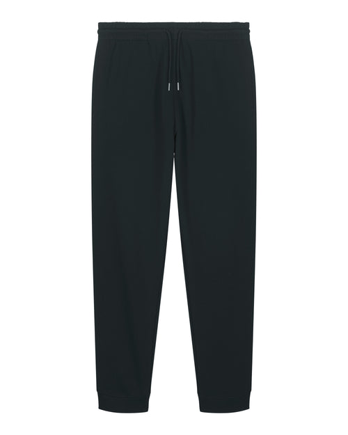 Mens Organic Midweight Joggers in Jet Black