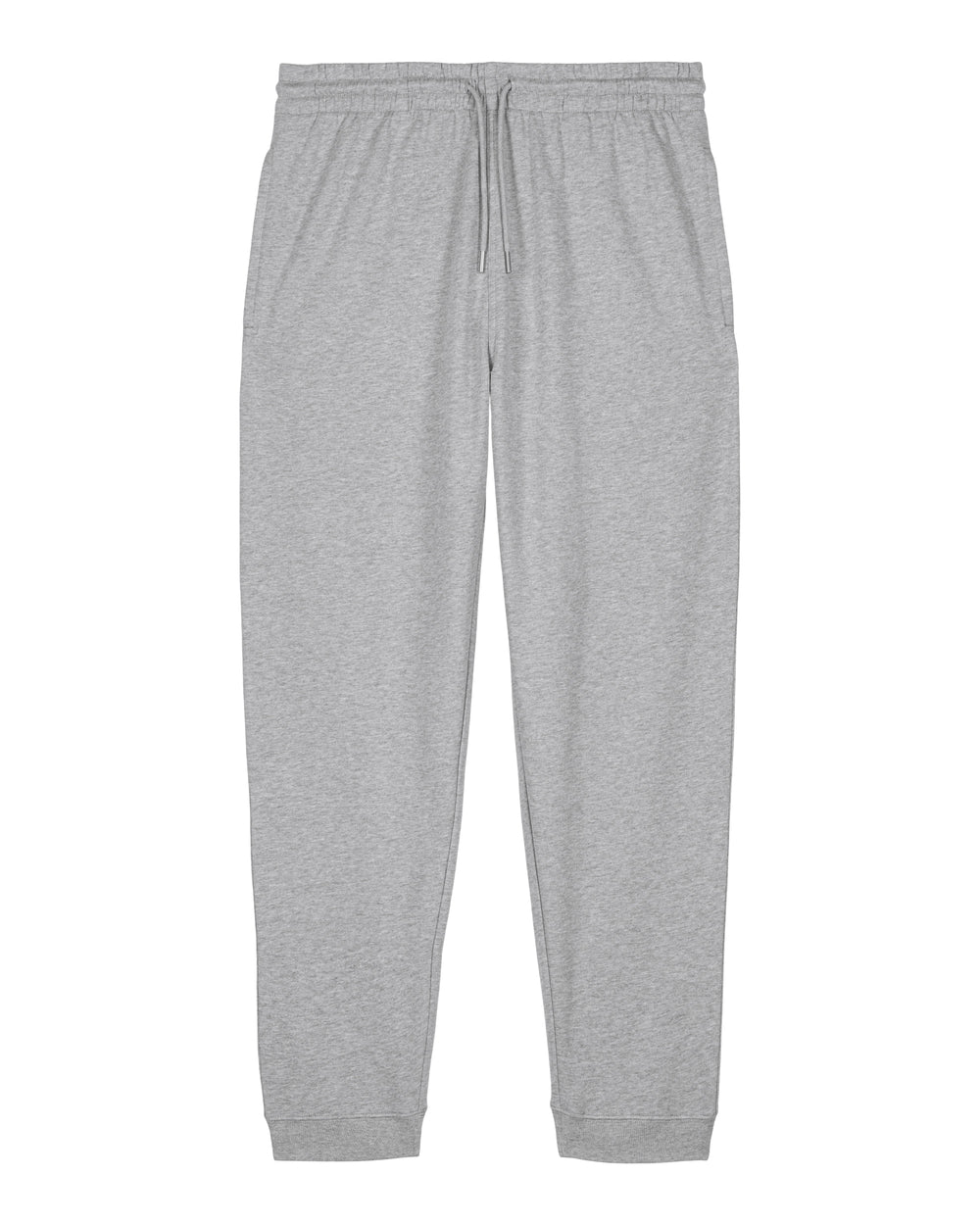 Mens Organic Midweight Joggers in Rock Grey Marl