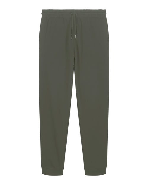 Mens Organic Midweight Joggers in Pine Green Khaki