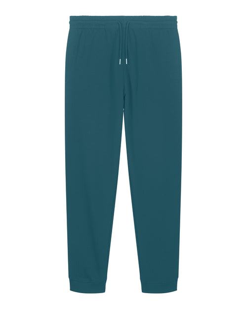 Mens Organic Midweight Joggers in Ocean Blue