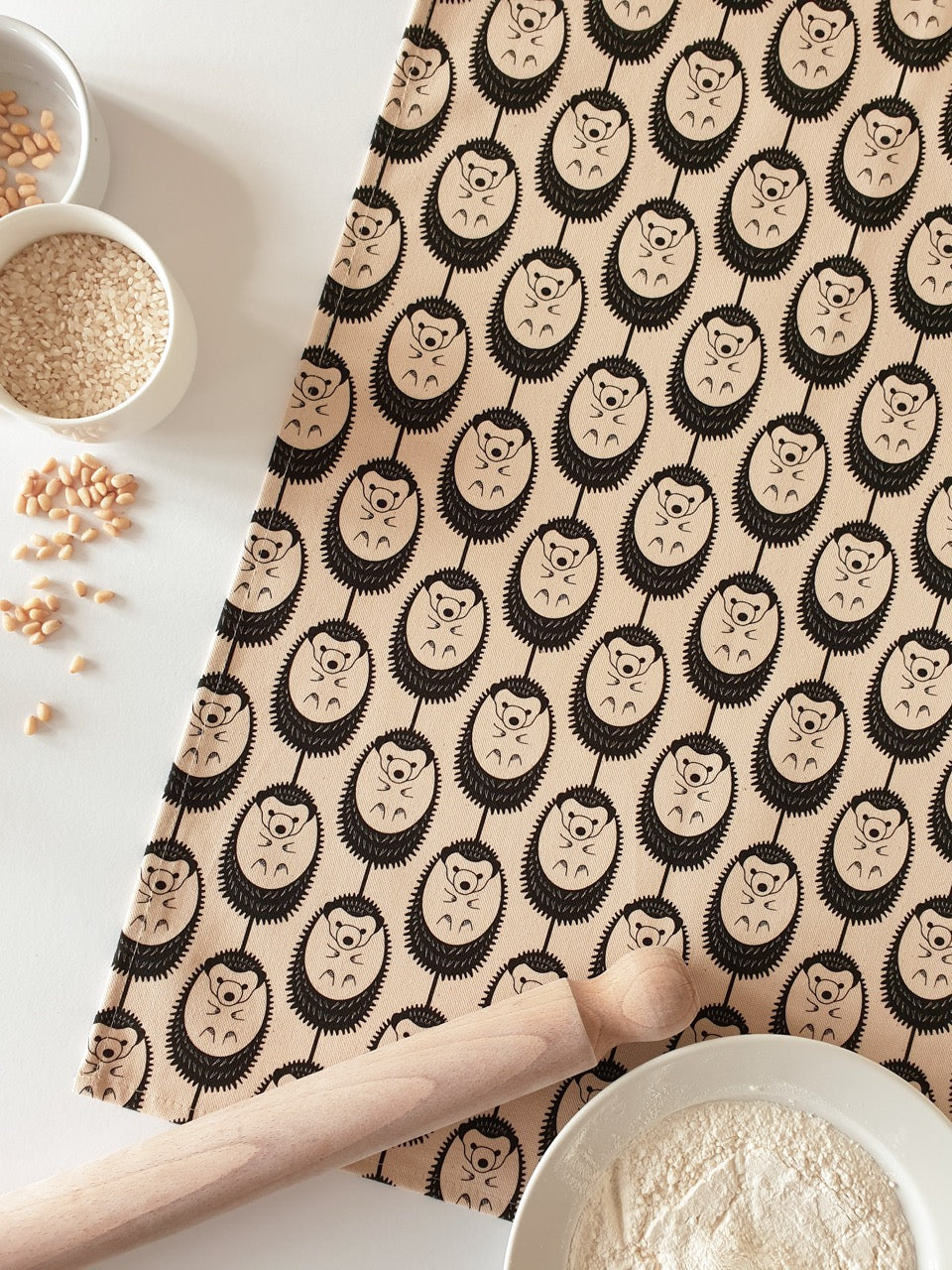 Hedgehog Tea Towel