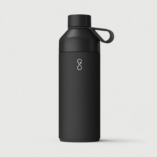 Big Ocean Bottle - Obsidian Black (1 Litre)