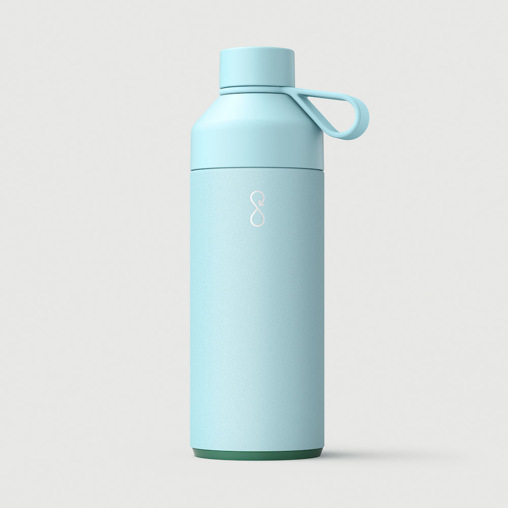 Large 1 Litre Ocean Bottle in Sky Blue